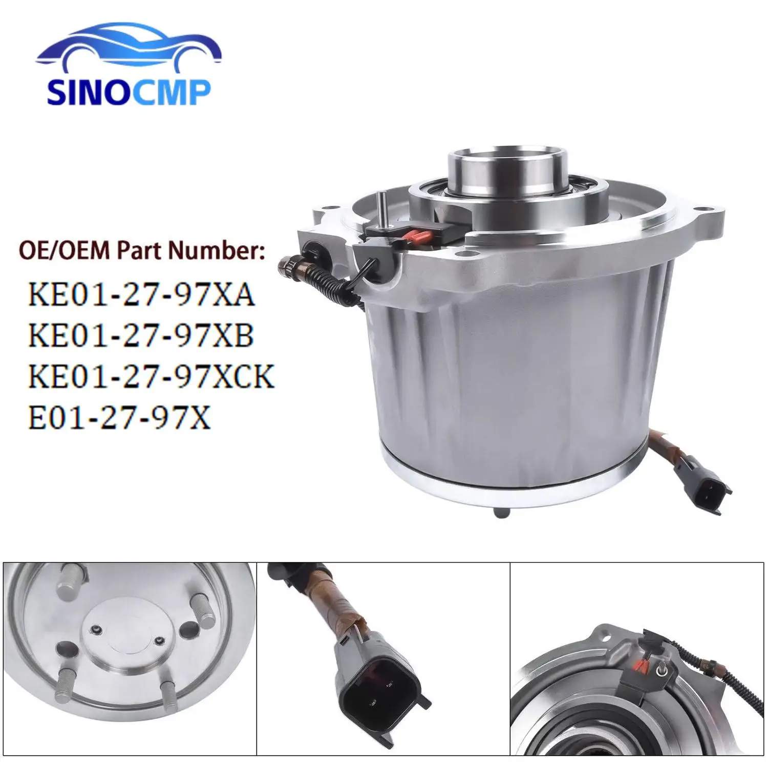 1 Pz Nuovo Accoppiatore Viscoso Ke012797Xa Muslime012797X Ke01-27-97Xck Per Mazda 2013 2023 Cx-3 Cx-5 Cx-9 2.5L 2.0
