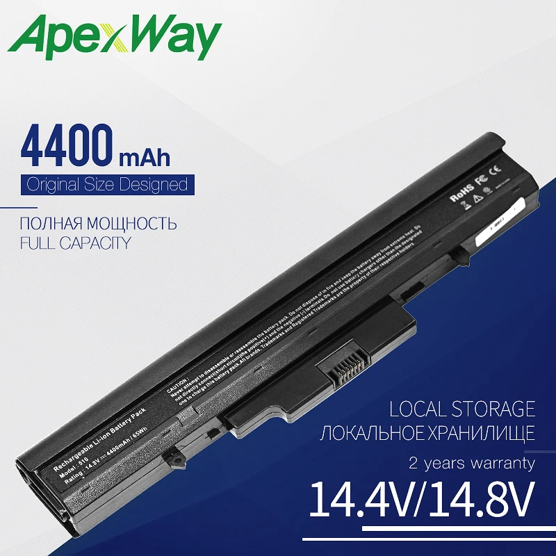 Batteria Del Computer Portatile Per Hp 510 530 Hstnn-Fb40 Hstnn-Ib44 Hstnn-Ib45 Rw557Aa 440264-Abc 440265-Abc 440266-Abc 440268-Abc 440704-001