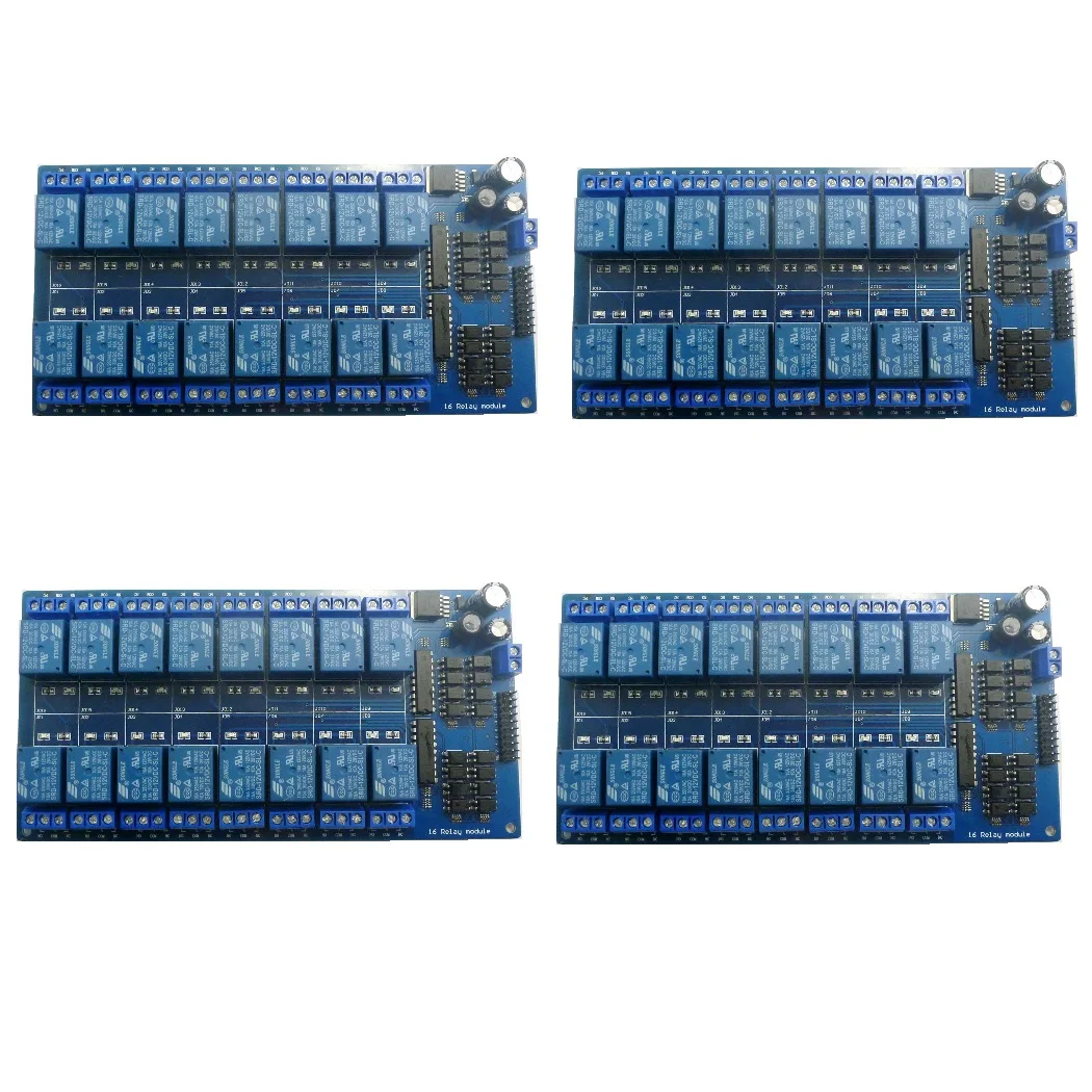 16Ch Rs485 Relè Npn Pnp Io Control Core Module Multifunzione Plc Modbus Rtu E At Modulo Di Comando Per Led