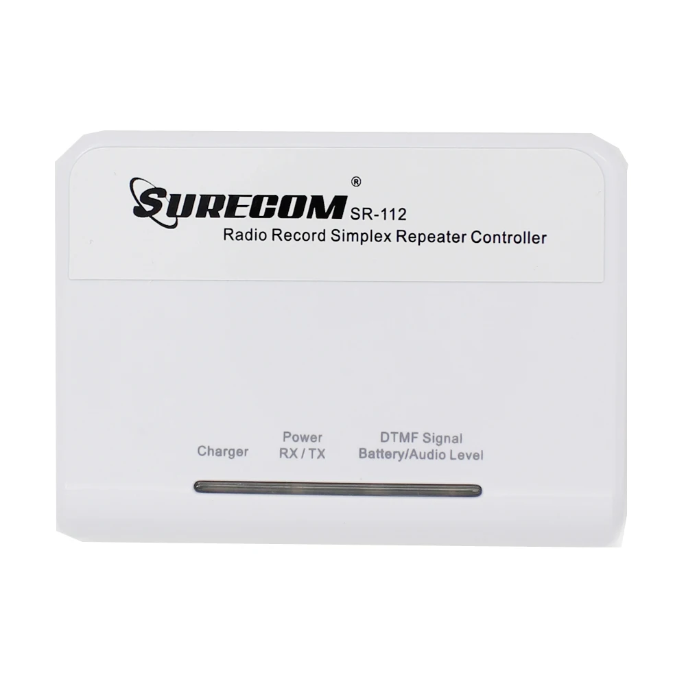 Surecom Sr-112 Radio Record Simplex Controller Ripetitore Con Cavo Per Cellulari E Ham Radio Walkie Talkie