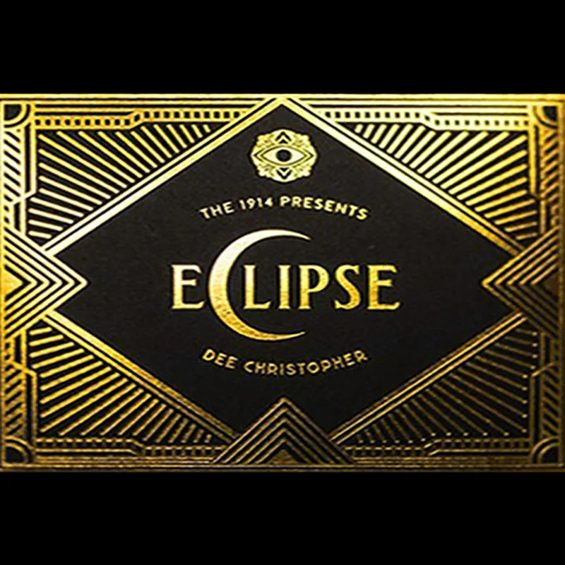 Eclipse (Gimmicks E Istruzioni Online) Di Dee Cristoforo Magic Tricks Esp Card Pression Magia Close Up Illusions Prop