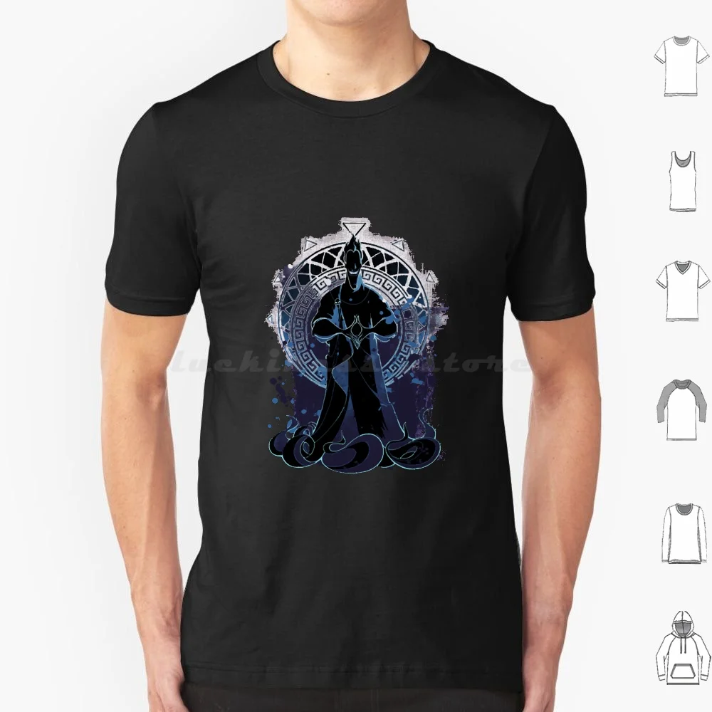 Maglietta Hades Big Size 100% Cotone Hades Cattivo Cattivo Hercules Cattivo Walt