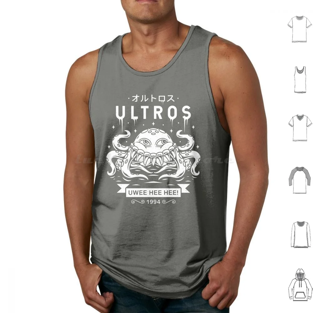 Ultros Canotte Gilet Senza Maniche Ultros Final Fantasy Vi Final Fantasy 6 Ffvi Final Fantasy Vii Villain Cloud Strife Ff7