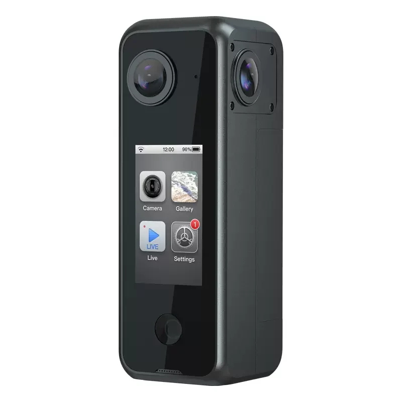 Pilot One (Ee) -8K Palm-Size 360 Ai Camera Labpano Impermeabile Vr Anti-Shake 12-Megapixel Street View Telecamera Panoramica