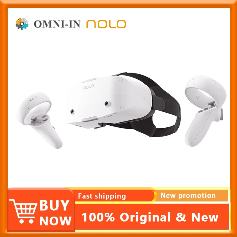 Nolo Sonic Vr Glasses Vr Somatosensory Machine 4K Smart 3D Helmet Console Di Gioco Home Virtual Reality Amusement Equipment Megere
