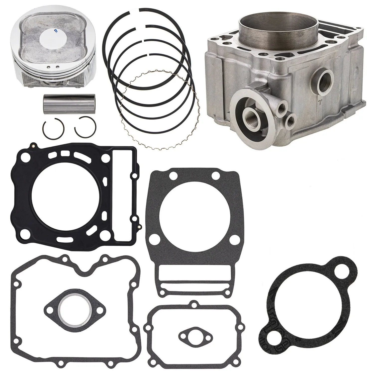 Kit Estremità Superiore Cilindro Pistone Per Polaris Ranger Scrambler Atp Sportsman 500 1996-2013 3087221 3087224, Atp Nuovo Con 1 Anno Di Garanzia