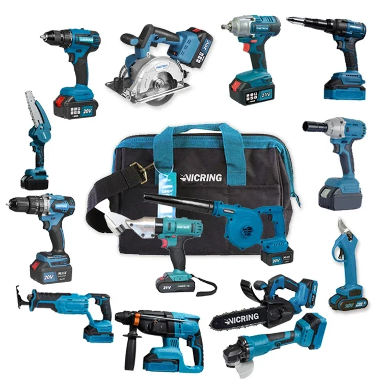 Kit Di Attrezzi Vicring Per La Casa Brushless 20V 18 Volt Agli Ioni Di Litio Bests Ingco Tools 20V Kit Combinato Di Strumenti Cordless