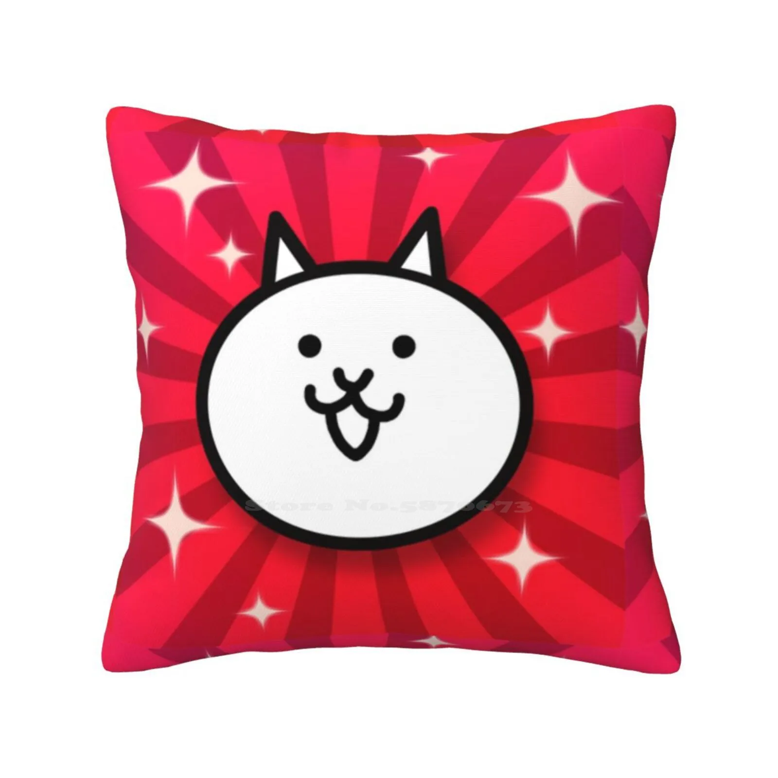 Gatti Da Battle Cats Home Sofa Car Waist Throw Federa Https Www Com Shop Battle Cats Christmas Cats Funny Cat Drawing Cute