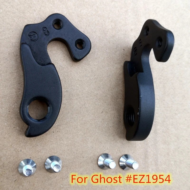 2Pc Bicycle Derailleur Hanger For Ghost #Ez1954 Andasol Cross Ghost Hybride Kato Lector Square Cross E-Hybride Comp Mech Dropout