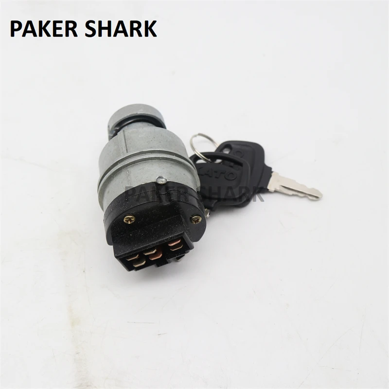 Per Kato Starter Switch Interruttore Di Accensione Con Chiavi Hd512-2 Hd512-3 Hd820-3