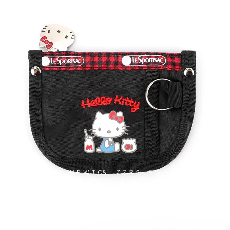 Lesportsac Portamonete 11*9Cm Cartoon Snoopy Hello Kitty Pikachu Totoro 7317 Borsa Di Stoffa Per Ragazza Mini Borsa Portachiavi Impermeabile