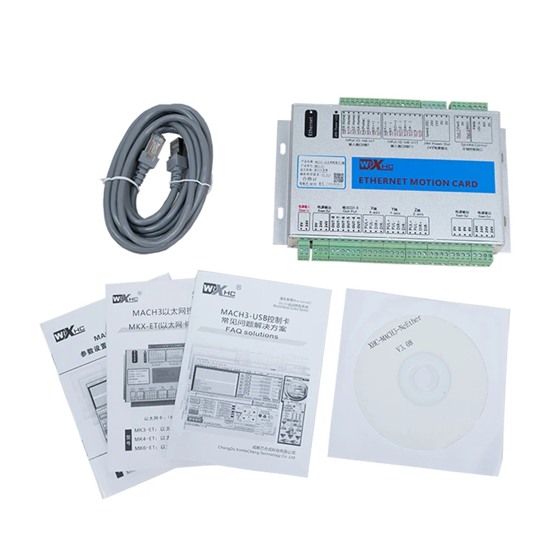 Mk3-Et Xhc 3 Assi Cnc Scheda Del Controller Ethernet Mach3 Cnc Motion Controller Carta Di 2000Khz