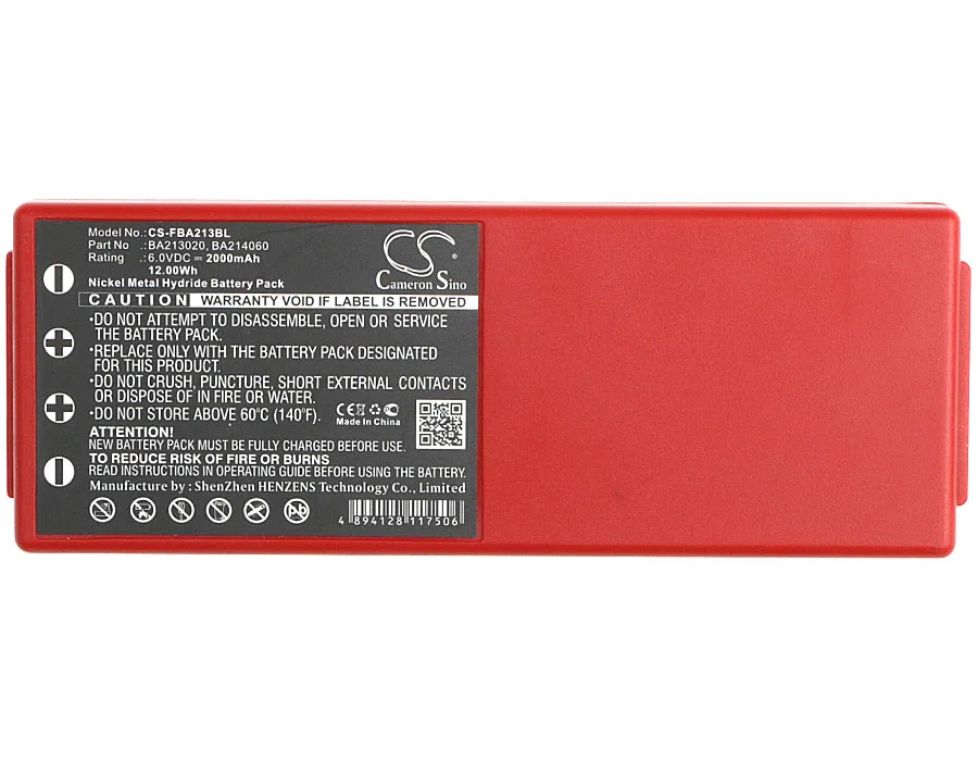 Batteria Del Telecomando Della Gru Per Rhb1220Ky, Ba214060, Ba214061, 005-01-00466, Ba210, Ba213020, Ba213030 E Liebherr Funkst