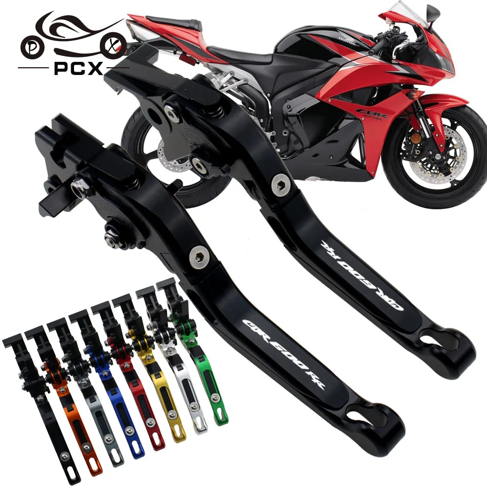 Logo Cbr600Rr Regolabile Moto Cnc Leve Freno Frizione Per Honda Cbr Cbr600Rr 600Rr F5 2007-2021 19 18 17 16 15 14 13 11 12