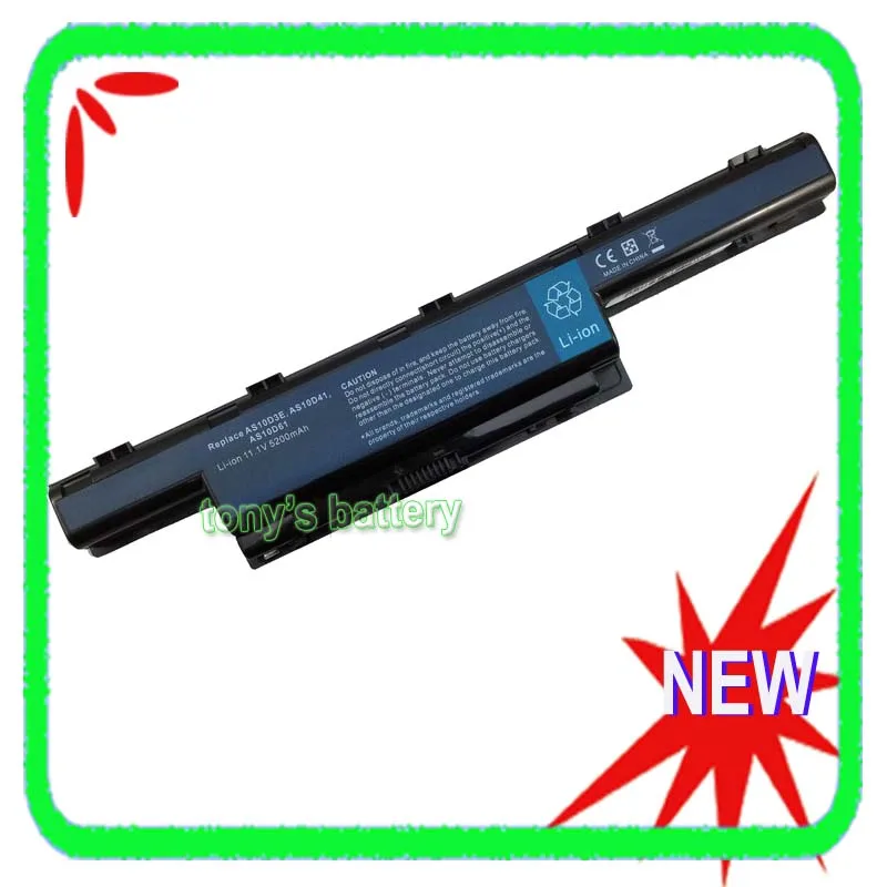 5200 Mah Batteria Per Packard Bell Easynote Lm81 Lm82 Lm83 Lm85 Lm86 Lm87 Lm94 Lm98 Tk37 Tk81 Tk83 Tk85 Tk87 Tk36 Tk11 Tk13