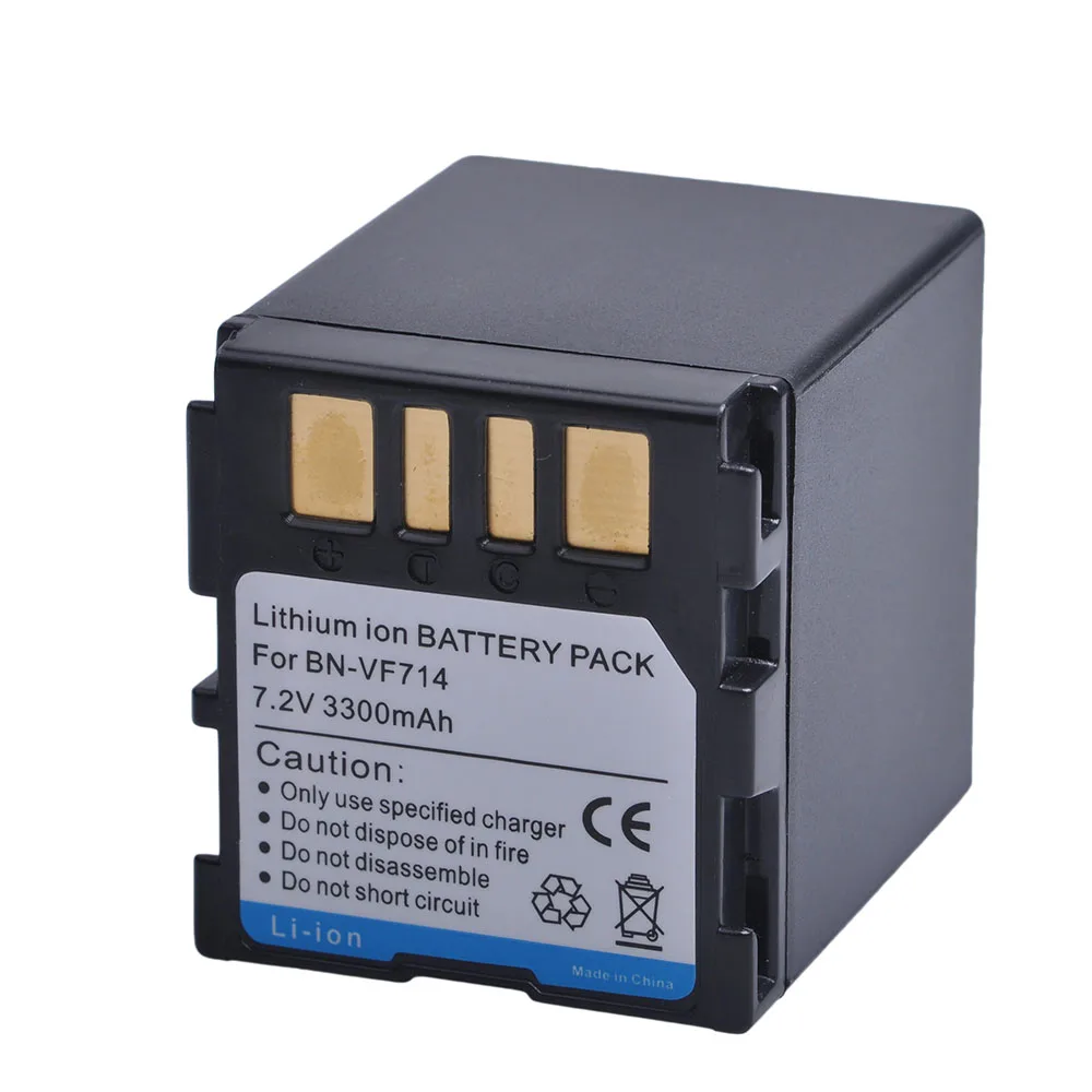 Tectra 1 Pz Bn-Vf714 Bnvf714 Bn Vf714 Batteria Per Jvc Bn-Gr-D239 Gr-D240 Gr-D244Us Gr-D245 Gr-D246 Gr-D247 Gr-D250 Gr-X5 Batteria
