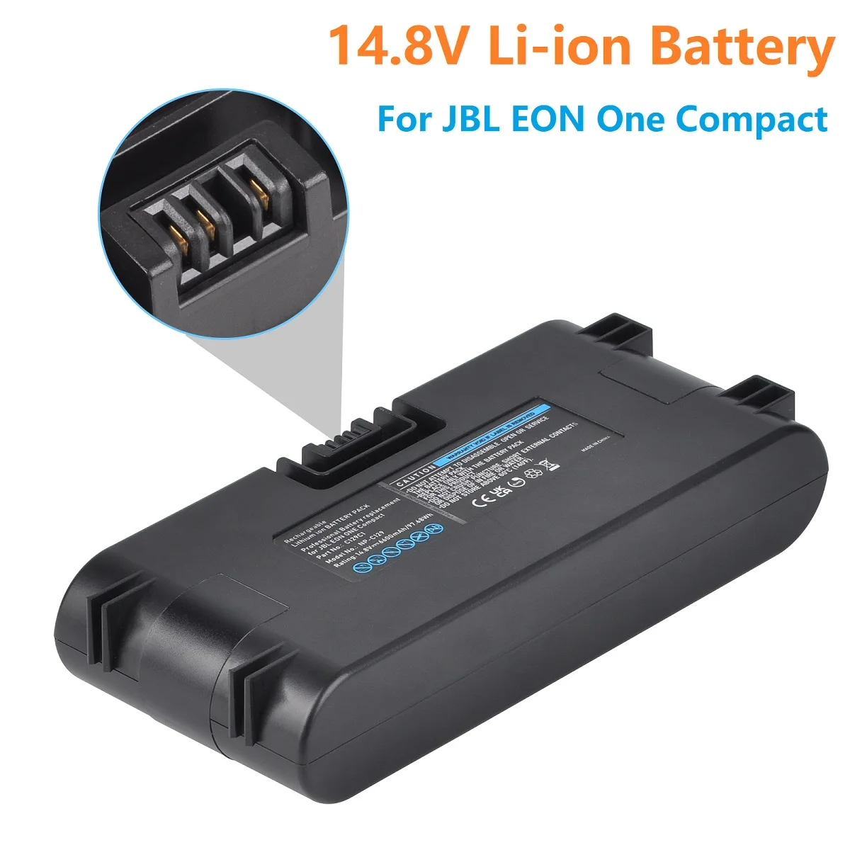 Batteria Di Ricambio Da 14.8V Per Jbl Professional Eon One Compact