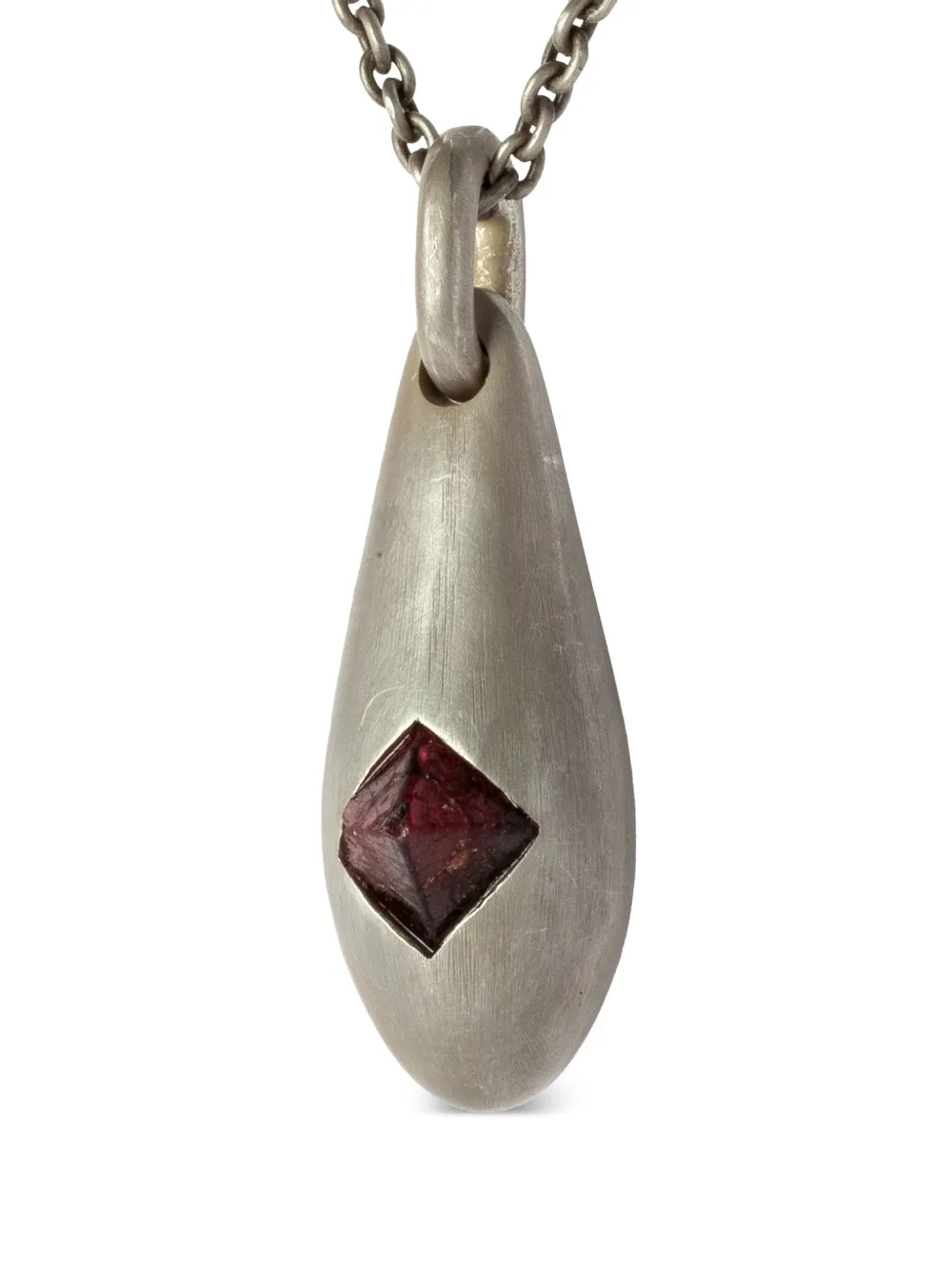 Parts of Four Chrysalis pendant necklace - Grigio