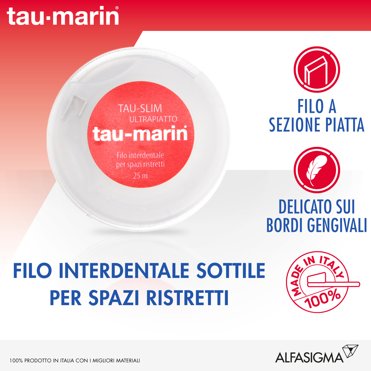 Tau-Slim Ultrapiatto Tau Marin 25M
