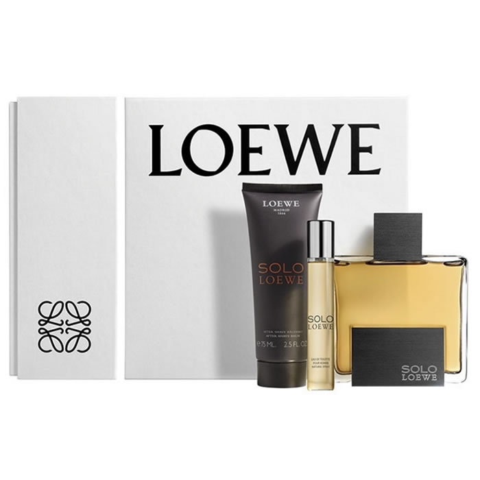 Solo Loewe Eau De Toilette Spray 100Ml Set 3 Parti 2017