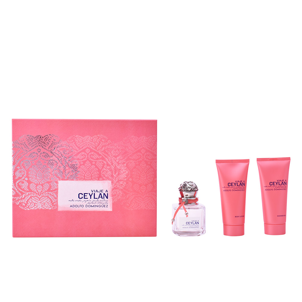 Adolfo Dominguez Viaje A Ceylan Eau De Toilette Spray 100Ml Set 3 Parti 2017