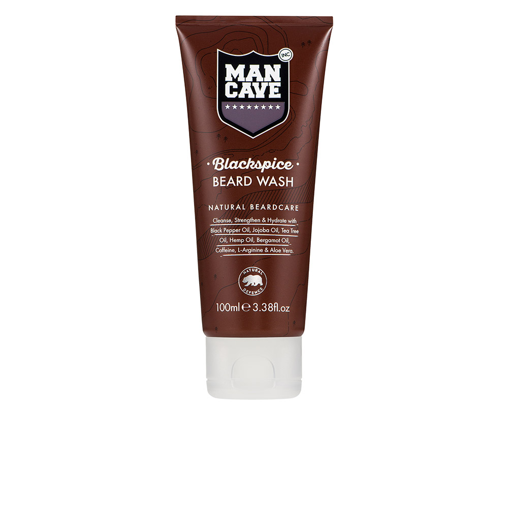 Man Cave Beard Care Blackspice Beard Wash 100Ml