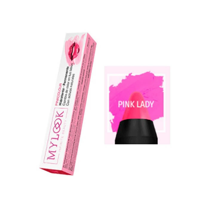 My Look Pink Colour Lipstick Pink Lady
