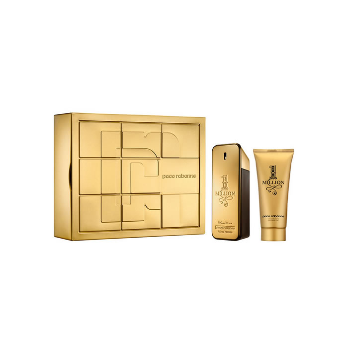 Paco Rabanne One Million Eau De Toilette Spray 100Ml Set 2 Parti 2018