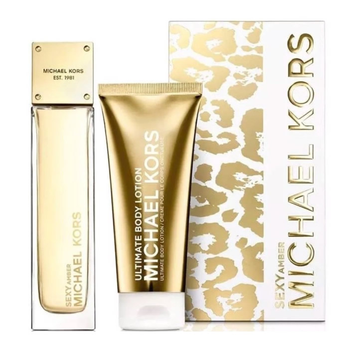 Michael Kors Sexy Amber Eau De Parfum Spray 100Ml Set 2 Parti 2018