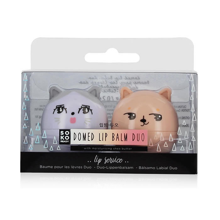 Soko Ready Lip Balm Duo With Moisturising Shea Butter