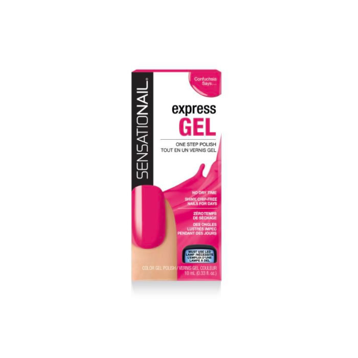 Sensationail Express Gel Polish Confuchsia Says