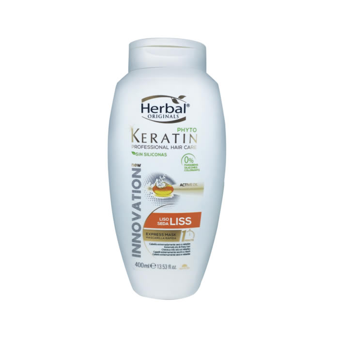 Herbal Hispania Keratin Liss Express Mask 400Ml