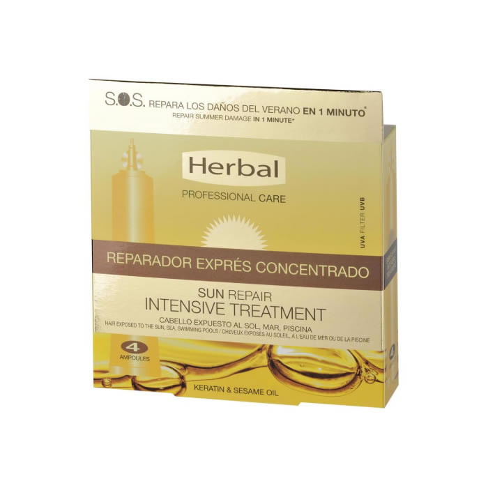Herbal Hispania Sun Repair Intensive Treatment Pack 4 Ampoules