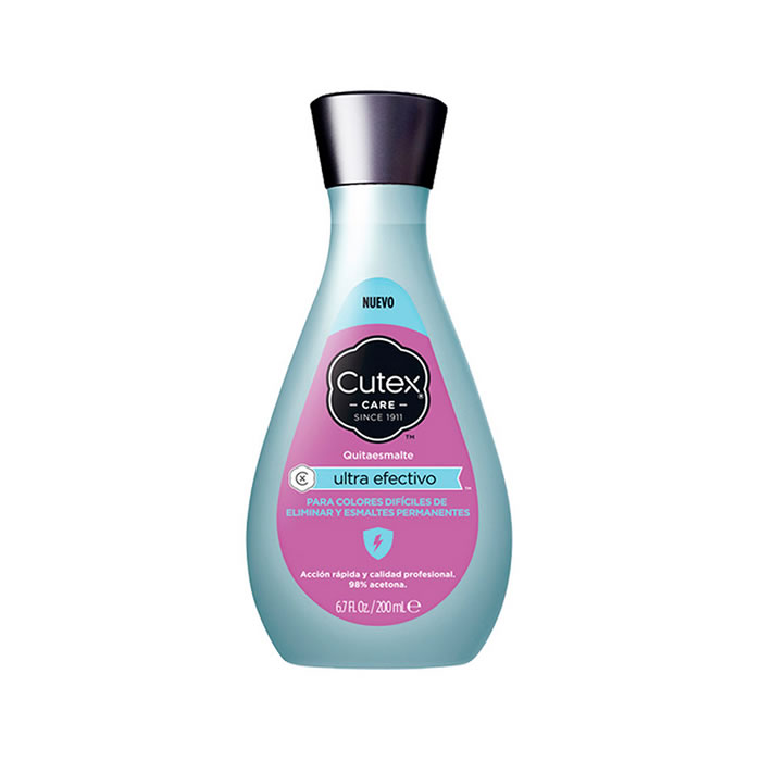 Cutex Ultra-Effective Nail Varnish Remover For Difficult Colours 200Ml