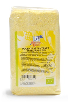La Finestra Sul Cielo Farina Integrale Mais Per Polenta Istantanea Bio 500G