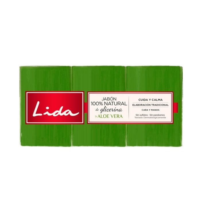 Lida Glycerin Natural Soap 3X175G