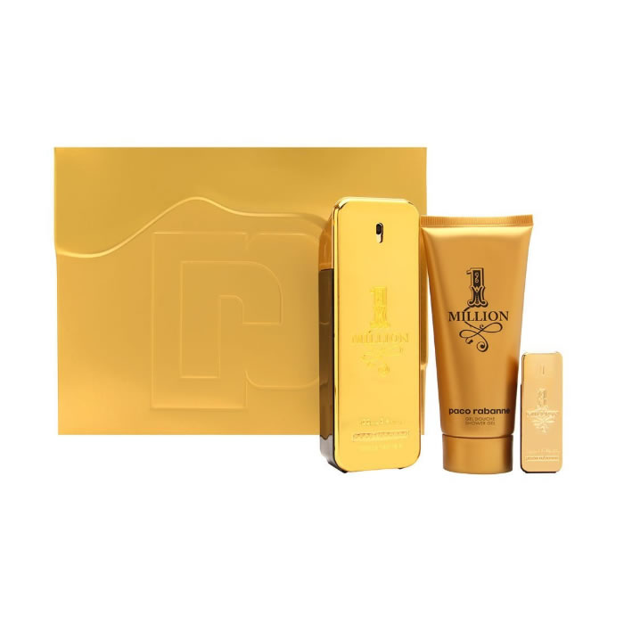 Paco Rabanne 1 Million Eau De Toilette Spray 100Ml Set 2 Parti 2018