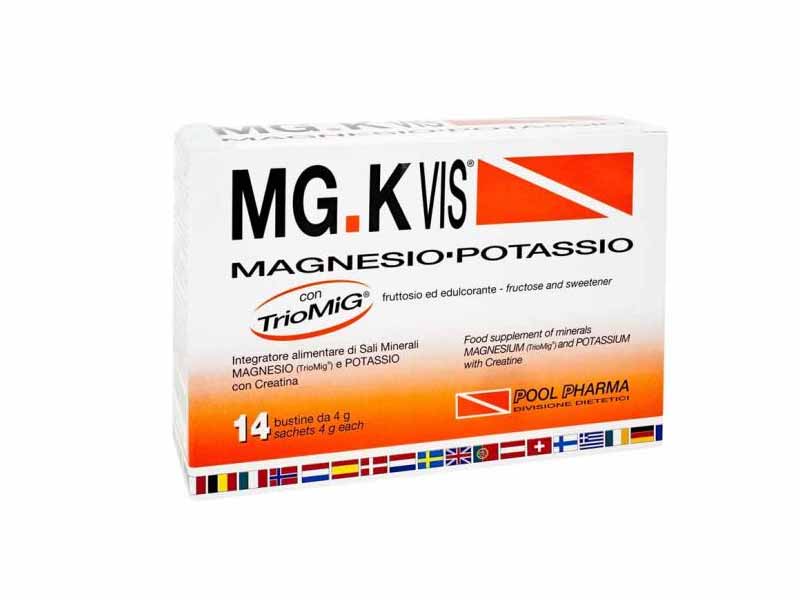 Pool Pharma Mg K Vis Orange Zero Zuccheri 15 Bustine