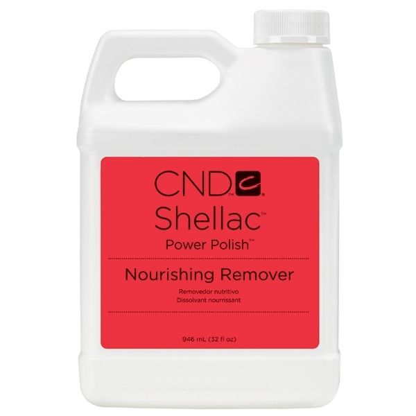 Cnd Shellac Nourishing Remover 946Ml