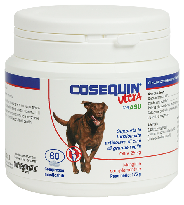 Nutramax Cosequin Ultra Lg Dogs Integratore Alimentare Per Cani 80 Compresse