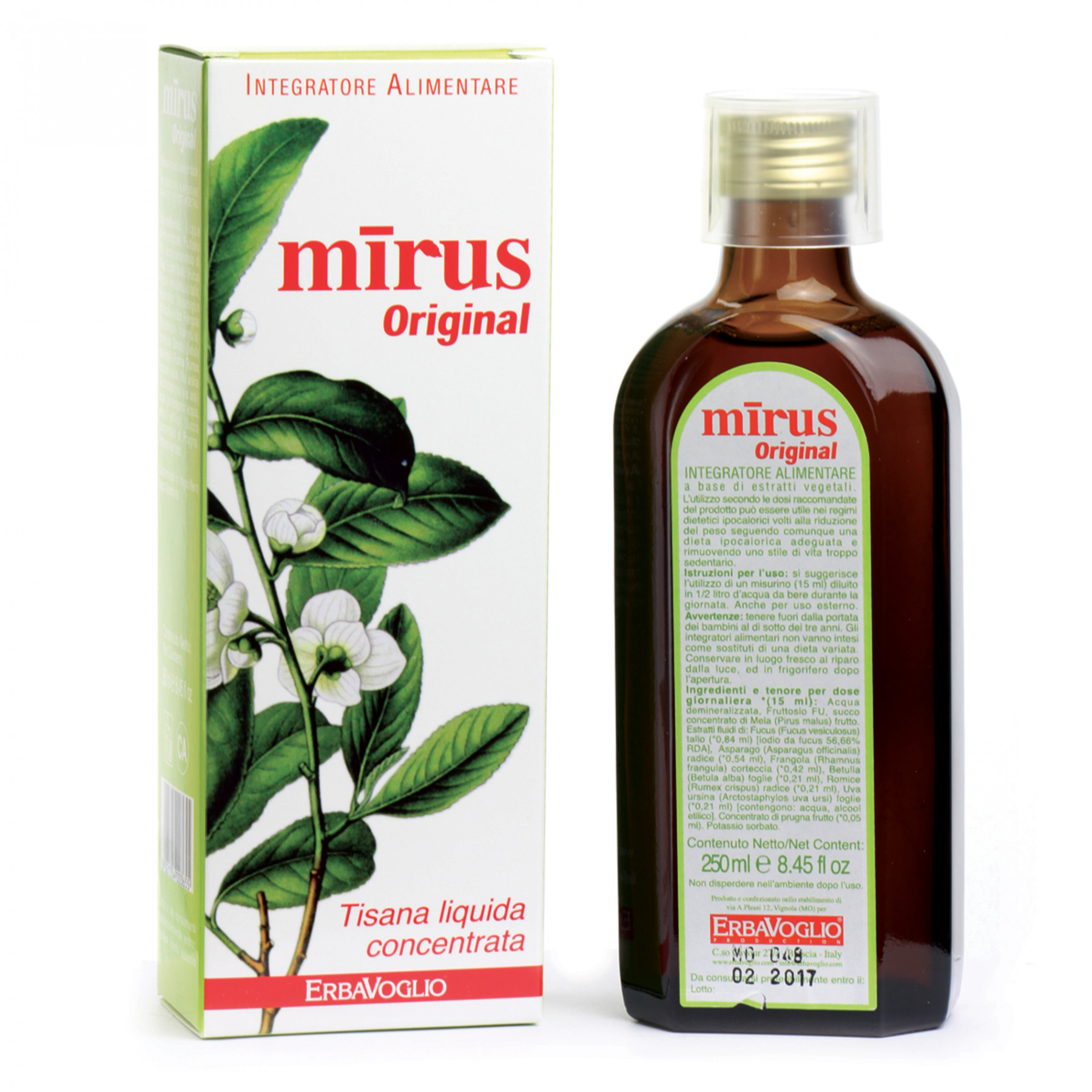 Erbavoglio Mirus Tisana 250G