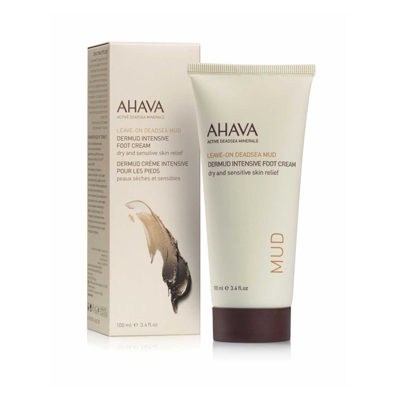 Deadsea Mud Dermud Intensive Foot Cream Ahava 100Ml