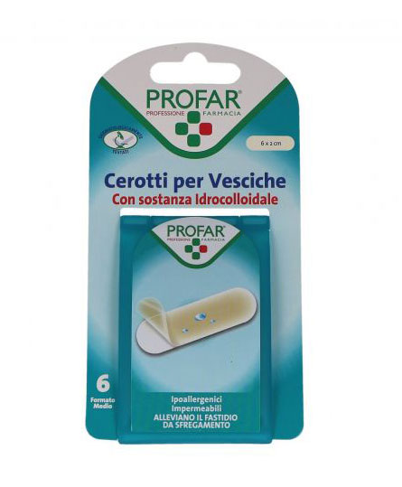 Profar Cerotto Idrocolloidale Medio 20X60 6 Pezzi