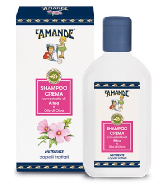 L&#39;Amande Marseille Shampoo Crema Con Altea E Olio D&#39;Oliva 200Ml