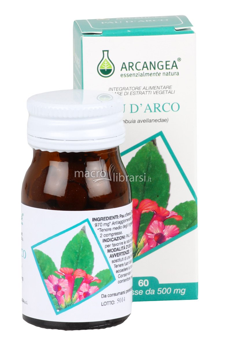 Arcangea Pau D&#39;Arco Integratore Alimentare 60 Compresse