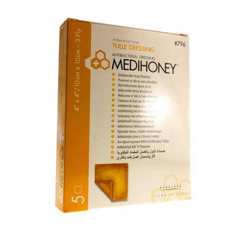 Medihoney Tulle Dressing 5X5Cm
