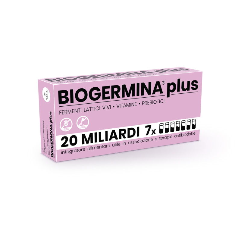 Biogermina Plus 20 Miliardi Nunima 7 Flaconcini Da 8Ml