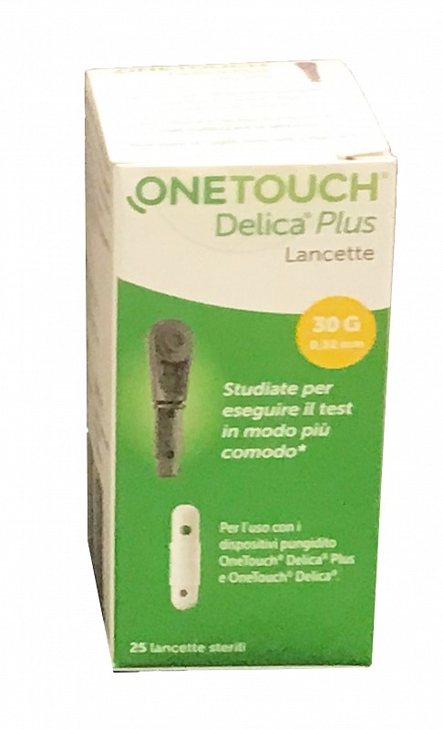Lancette Delica(R) Plus Onetouch(R) 25 Pezzi