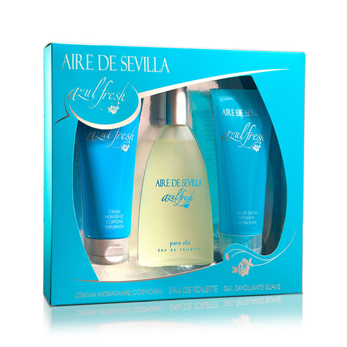 Aire De Sevilla Azul Fresh Eau De Toilette Spray 150Ml Set 3 Piezas 2019