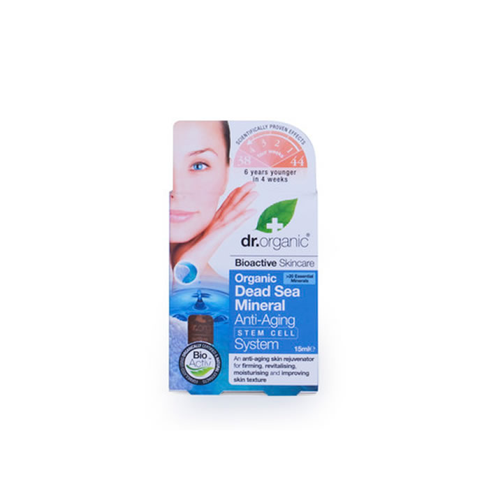 Dr Organic Dead Sea Mineral Anti Aging Stem Cell System 15Ml